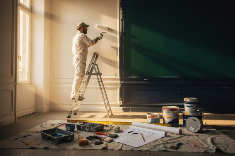 Quel est le tarif pour peindre une maison de 100 m² ?