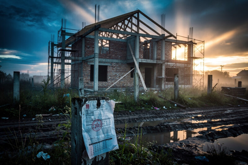Travaux inachevés : que faire quand le permis de construire expire ?